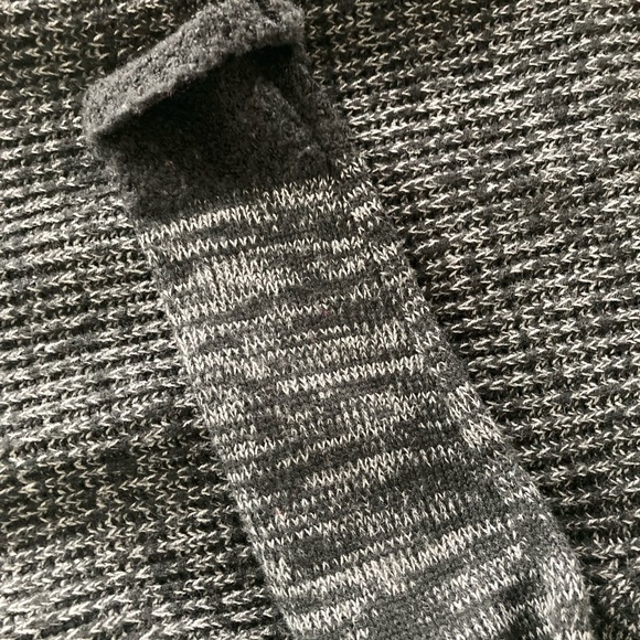 Apt 9 Black Cardigan Sweater Multi-Texture Size PL Excellent Used Condition - Picture 6 of 11